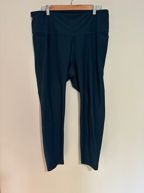 Old Navy Active Elevate Lounge Athletic Leggings - Dark Teal